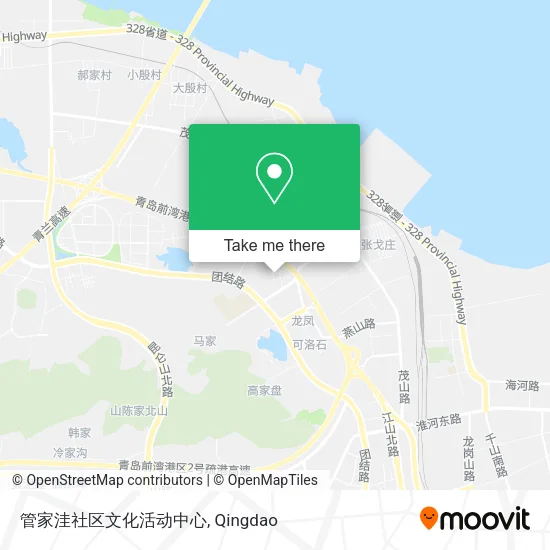 管家洼社区文化活动中心 map