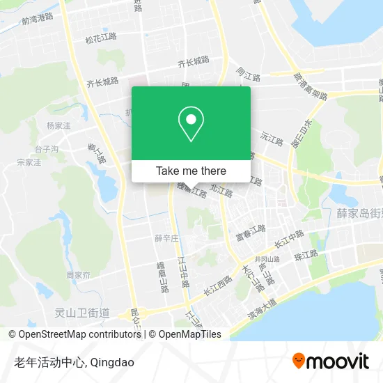 老年活动中心 map