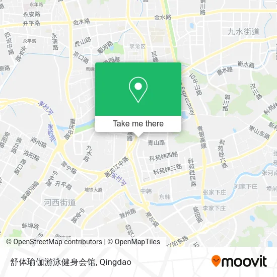 舒体瑜伽游泳健身会馆 map