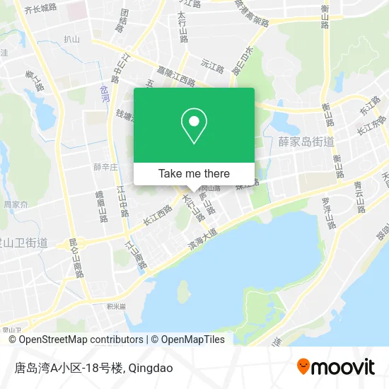唐岛湾A小区-18号楼 map