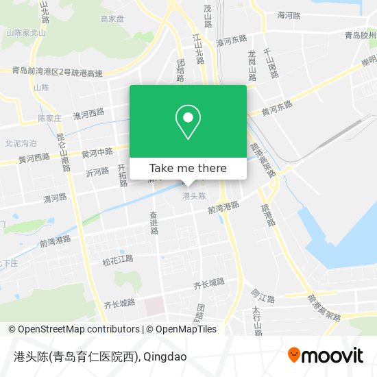 港头陈(青岛育仁医院西) map