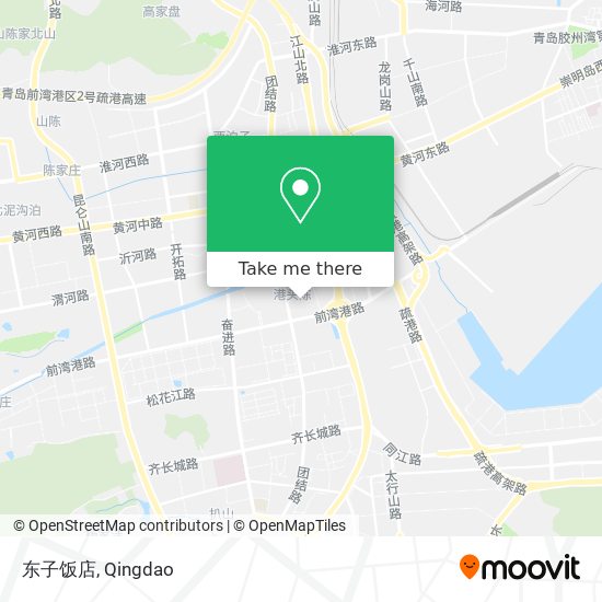 东子饭店 map