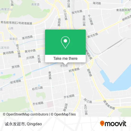 诚永发超市 map