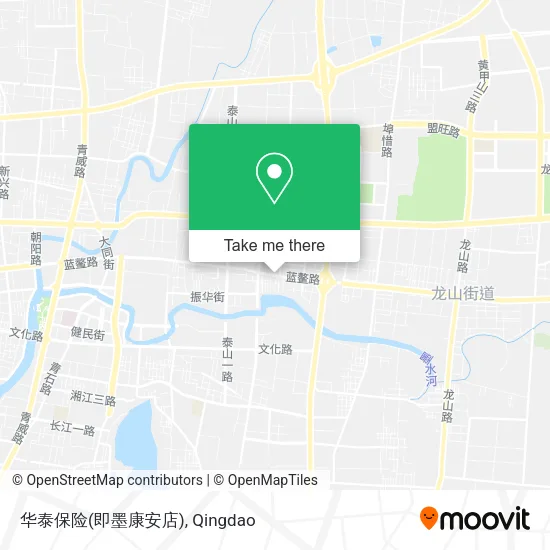 华泰保险(即墨康安店) map