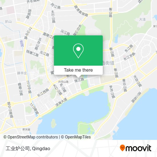 工业炉公司 map