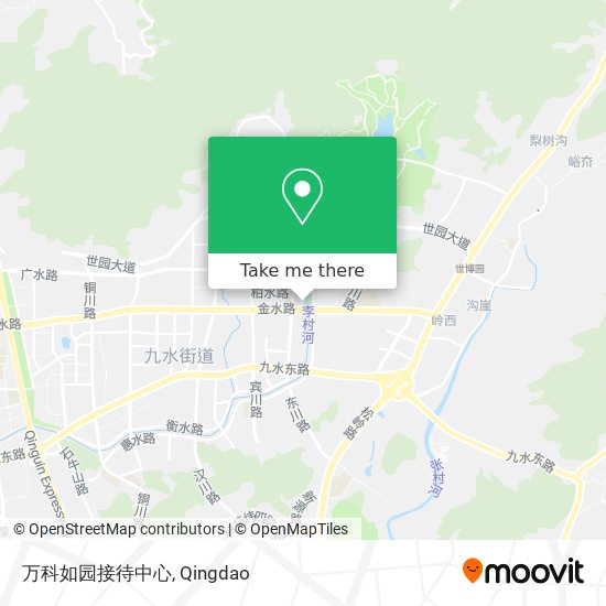 万科如园接待中心 map