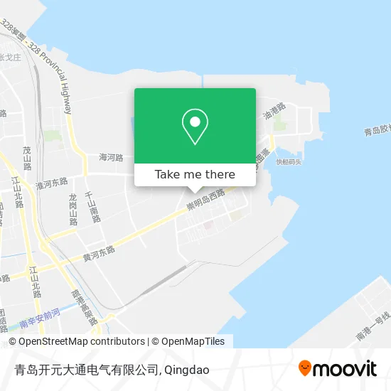 青岛开元大通电气有限公司 map