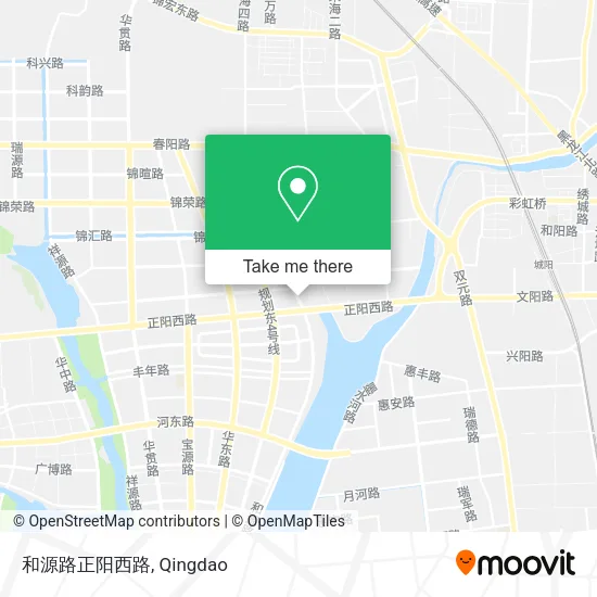 和源路正阳西路 map