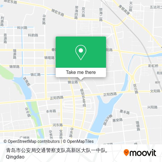 青岛市公安局交通警察支队高新区大队一中队 map