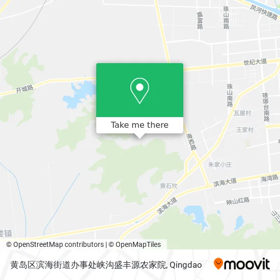 黄岛区滨海街道办事处峡沟盛丰源农家院 map