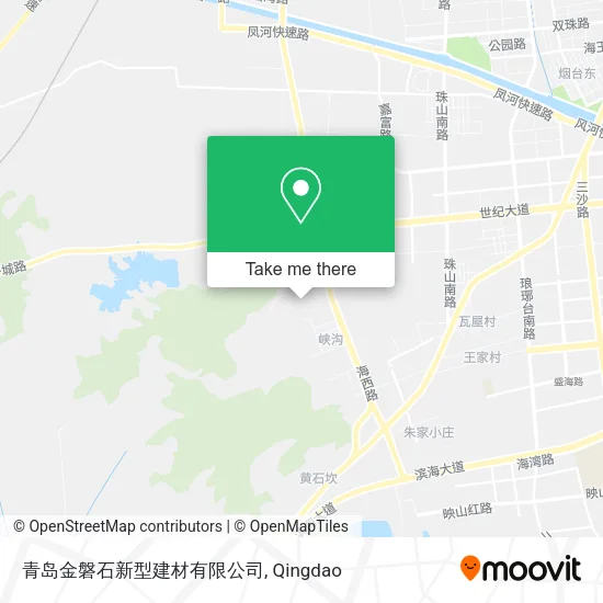 青岛金磐石新型建材有限公司 map