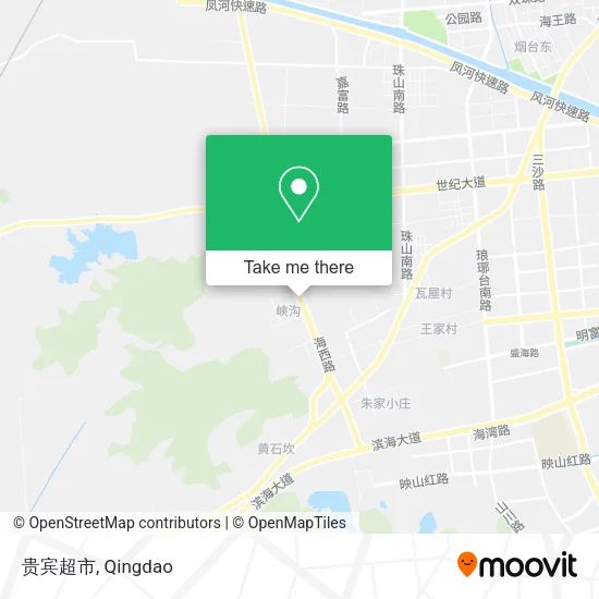 贵宾超市 map