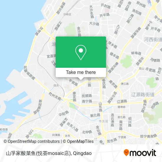 山孚家酸菜鱼(悦荟mosaic店) map