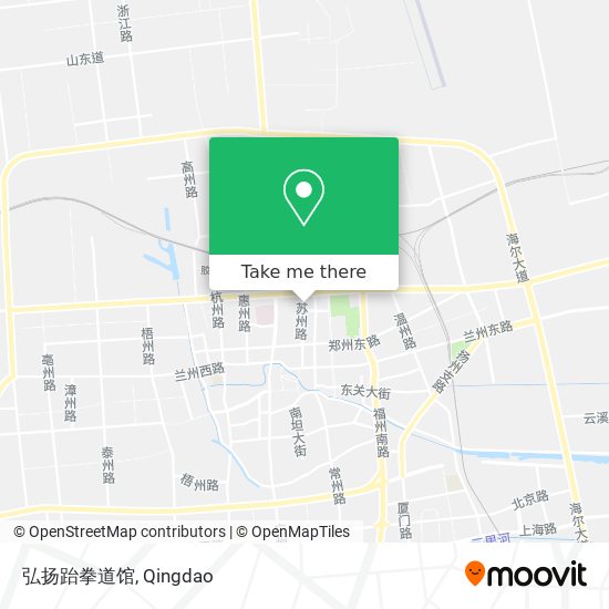 弘扬跆拳道馆 map