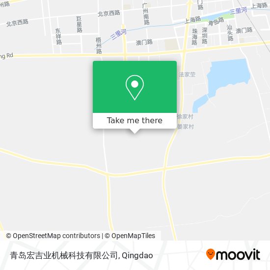 青岛宏吉业机械科技有限公司 map