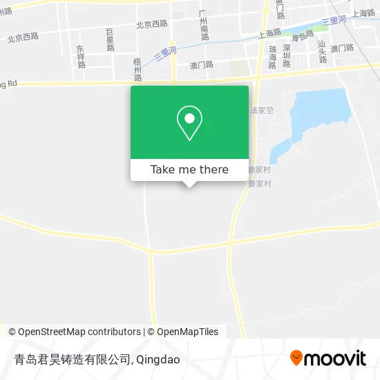 青岛君昊铸造有限公司 map