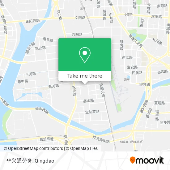华兴通劳务 map