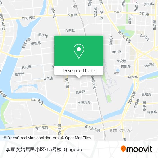李家女姑居民小区-15号楼 map