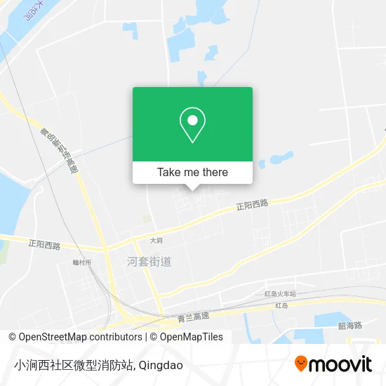 小涧西社区微型消防站 map