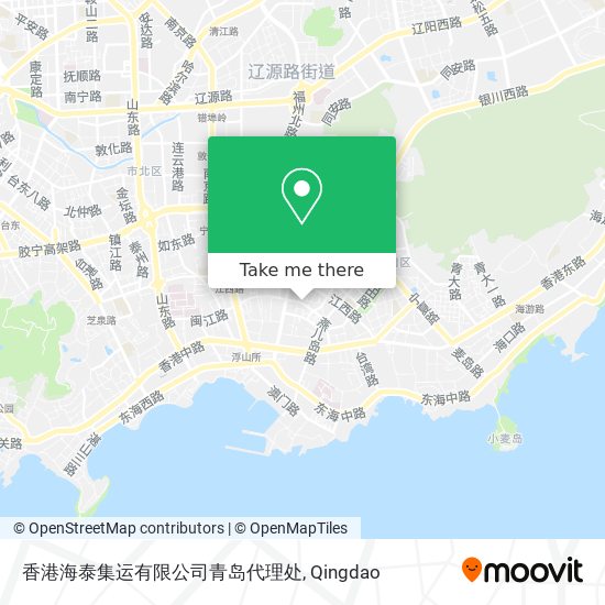 香港海泰集运有限公司青岛代理处 map