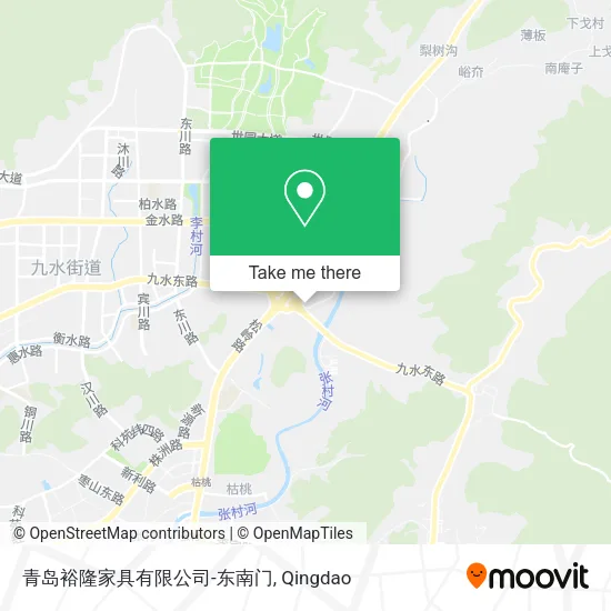 青岛裕隆家具有限公司-东南门 map