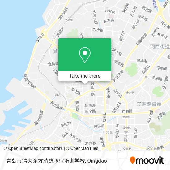 青岛市清大东方消防职业培训学校 map