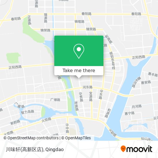 川味轩(高新区店) map