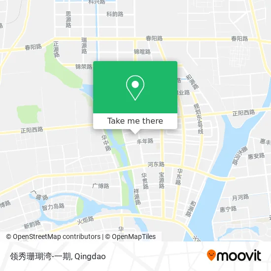 领秀珊瑚湾-一期 map