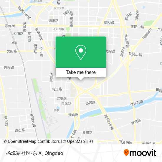 杨埠寨社区-东区 map