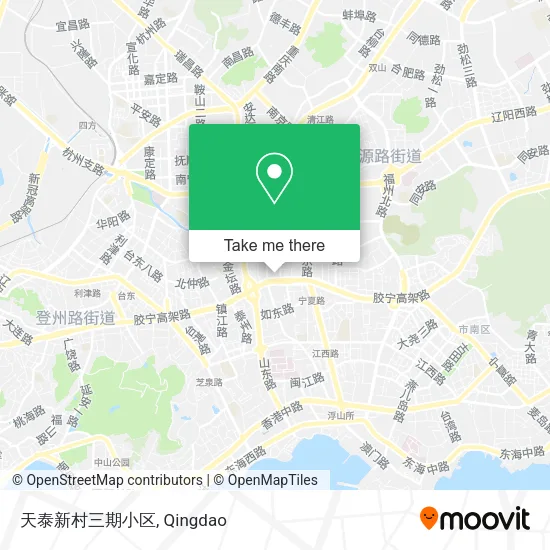 天泰新村三期小区 map