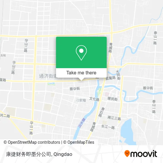 康捷财务即墨分公司 map