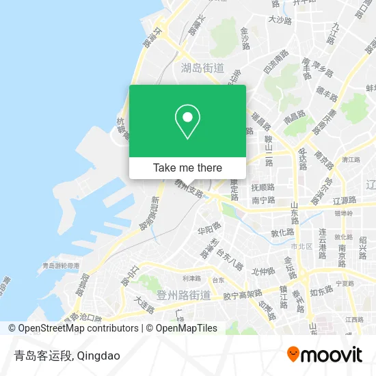 青岛客运段 map