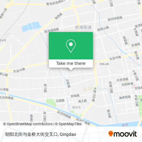 朝阳北街与金桥大街交叉口 map