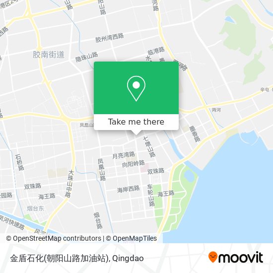 金盾石化(朝阳山路加油站) map