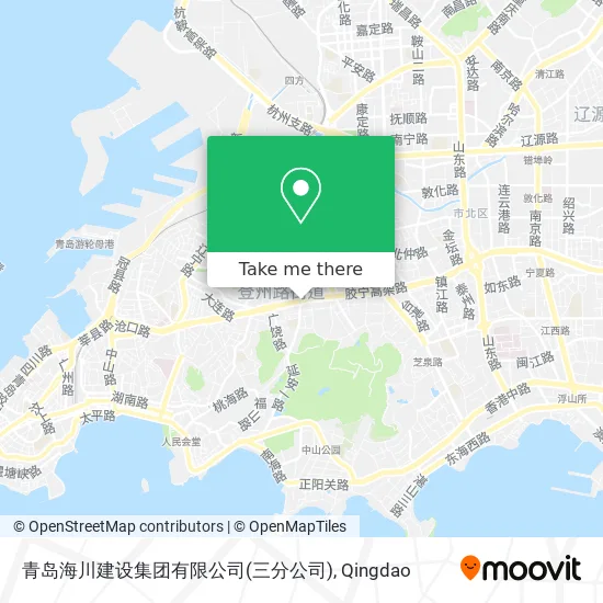 青岛海川建设集团有限公司(三分公司) map