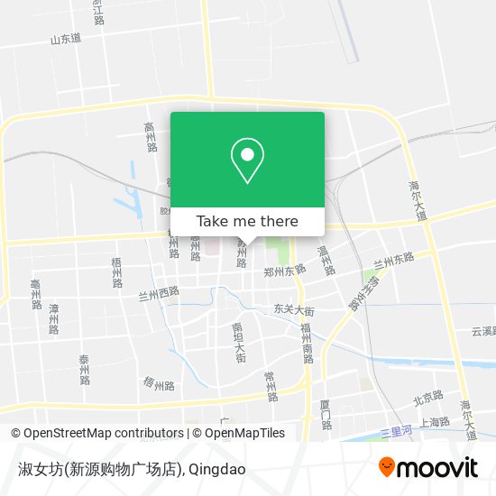 淑女坊(新源购物广场店) map