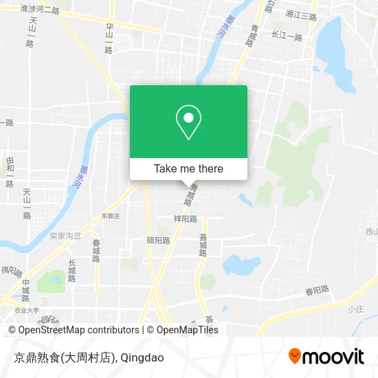 京鼎熟食(大周村店) map