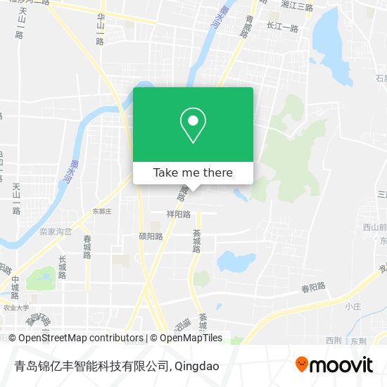 青岛锦亿丰智能科技有限公司 map