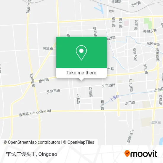 李戈庄馒头王 map