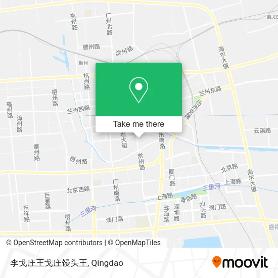 李戈庄王戈庄馒头王 map