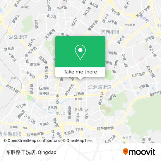 东胜路干洗店 map