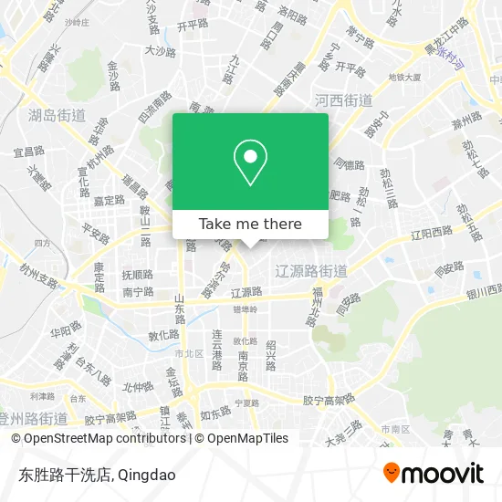 东胜路干洗店 map