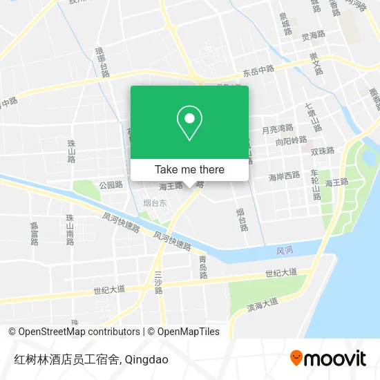 红树林酒店员工宿舍 map