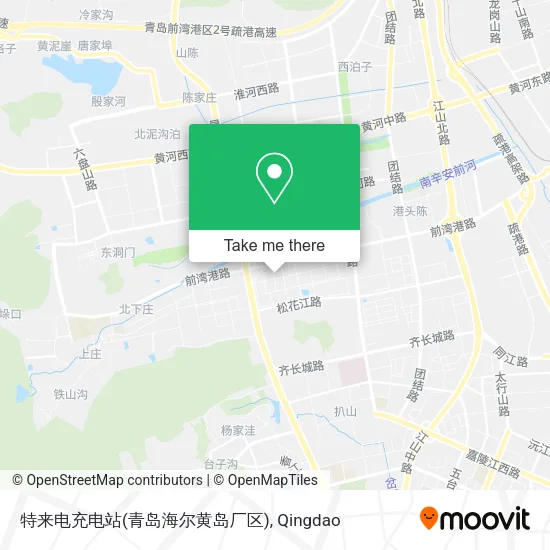 特来电充电站(青岛海尔黄岛厂区) map