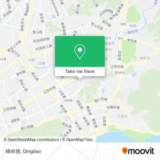 峰岭路 map