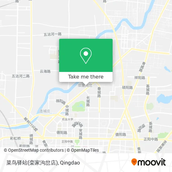 菜鸟驿站(栾家沟岔店) map
