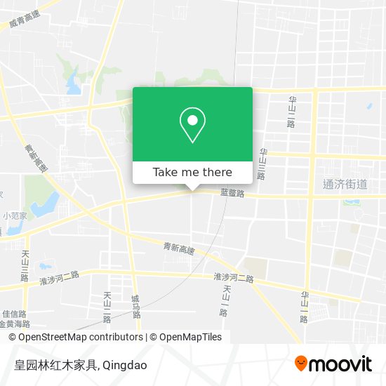 皇园林红木家具 map