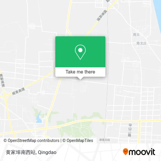黄家埠南西站 map