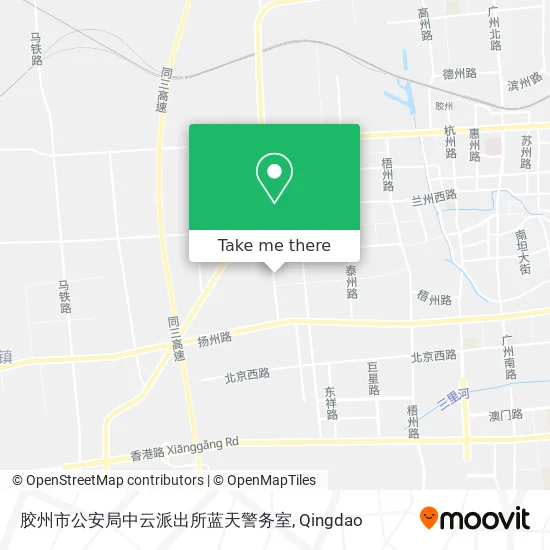 胶州市公安局中云派出所蓝天警务室 map