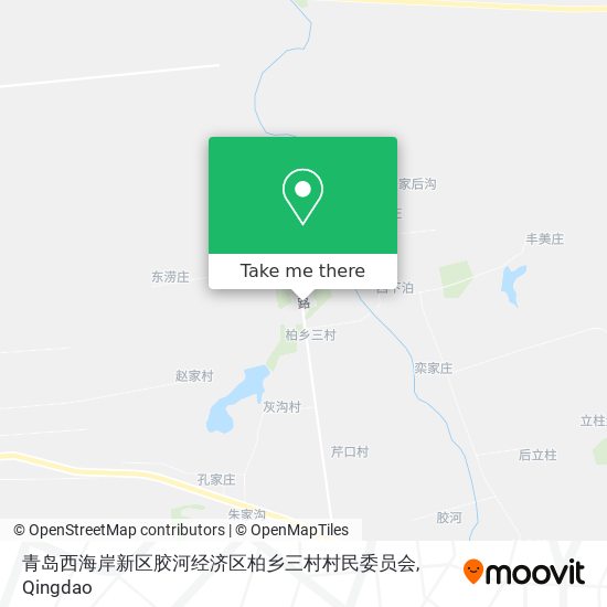 青岛西海岸新区胶河经济区柏乡三村村民委员会 map